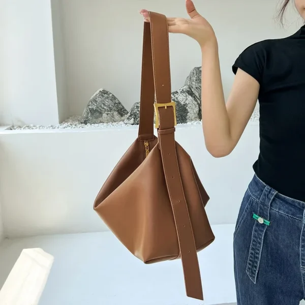 2023 New Fashion Casual Tote Bag Women Handbags Soft Leather Large Capacity Single Shoulder Bag Female Crossbody Handbag